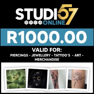 STUDIO57 VOUCHER - R1000.00