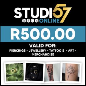 STUDIO57 VOUCHER - R500.00