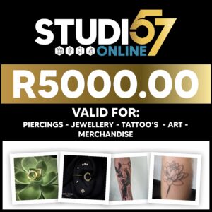 STUDIO57 VOUCHER - R5000.00