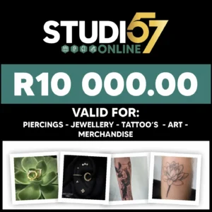 STUDIO57 VOUCHER - R10 000